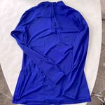 Athleta  North Point Long Sleeve Rashguard in Yacht Blue Size Medium Photo 4