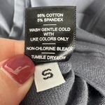 American Giant Hoodie Dress Womens Size Small Spellbound Blue Sweatshirt Tunic Photo 5