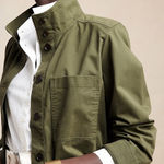 Banana Republic  Twill Utility Green Jacket Photo 0