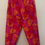 Allison Taylor  Vintage Hawaiian Silk Pants Size 4P Photo 0
