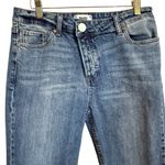 Paige Noella Straight Asymmetrical Covered Button Fly Graceland Jeans Women’s 28 Photo 3