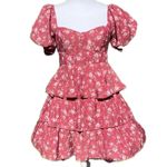 Altar'd State  Brynn Floral Tiered Dress Size Medium Nwot Photo 4