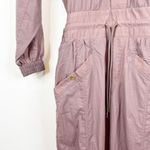 Athleta NWT x Alicia Keys Utility Open Back Jumpsuit 4 Smoked Almond Photo 4