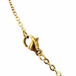 Vintage Cloisonné Lotus Flower Pendant Necklace Photo 9