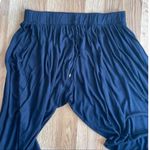 Cato NWOT  side split leg Pants Women’s size medium black yoga Casual relax beach Photo 3