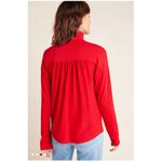 Maeve ANTHROPOLOGIE  Mariah Gathered Turtleneck Sweater Size XS Photo 3