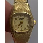 Citizen VTG MCM  Quartz Ladies Gold Stretch Band 5930-S16717 Watch NEW BATTERY Photo 10