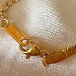 18K Gold Plated green Emerald Necklace SET Stainless Steel womens jewelry green Photo 10