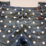 7 For All Mankind Women's Polka Dot Jeans Size 29 - Factory Original Print Photo 4