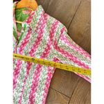 Tizzie Classic Collard Button Down Shirt Size Medium Pink Photo 6