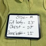 Vintage Green Textured Blazer Jacket 3 Diamond Button Pockets Union Made M Size M Photo 9