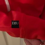 DJU Clothing Company color block zip front athletic jacket with pockets. NWT Size M Photo 3