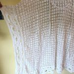 Cotton Crochet Hooded Swim Coverup M Size M Photo 3