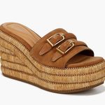 Franco Sarto Brown Wedge Sandals Photo 0