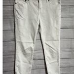 Free People  Zip Ankle Straight Leg Jeans Stretch Size 31 Photo 0