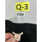 Womans For Thee Open Front Duster Sweater XS Black Side Slits Long Sleeves Photo 2