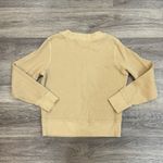 Pact  Tan Waffle Knit Henley Organic Cotton Sweater Medium Photo 1