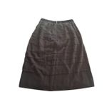 Lanvin Hiver‎ 2006 Vintage Designer Black Tiered Skirt Rare Collection Size 8 Photo 6