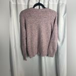 Style & Co Women’s Henley Sweater Size S Lavender Longsleeve 3 Button Down Photo 1