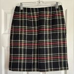 Talbots Vintage Petite Plaid Wool Skirt Photo 0