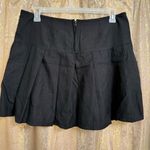 Royal Bones Hot Topic  Daang Goodman Goth Punk Black Pleated Chain Skirt XL Photo 1