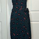 Angashion Animal Print Wrap Dress Photo 0