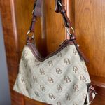 Dooney & Bourke Brown Monogram Shoulder Bag Photo 4