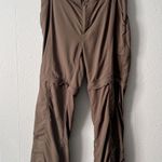 Columbia Womens Pants 14 Zip Off Hiking Fishing Camping Travel Nylon Breathable Photo 0