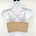 Free People  FP One Womens‎ Boho Summer Adella Lace Bralette Cropped Top Size S Photo 5