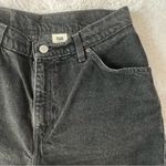 Levi's VINTAGE 90s Orange Tab Levi’s Slim Fit Shorts Black Jean Shorts Photo 3