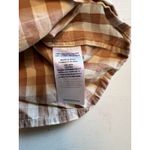 Faherty  Cali Check Puff Sleeve Small Organic Cotton Top Charleston‎ Gingham Photo 4