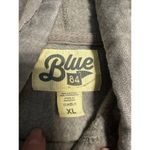 Blue 84  Kansas Jayhawks Hoodie Size XL Hooded Sweatshirt Gray NCAA KU Photo 3