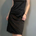 black sheer lingerie slip dress Size M Photo 0