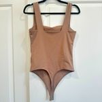 Abercrombie & Fitch A&F Squareneck Tan Bodysuit (M) Photo 2