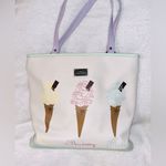 LULU GUINNESS Icecream Tote/Handbag White Photo 0