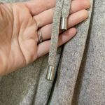 Find Beige Elastic Waist Jogger Sweatpants S Photo 4