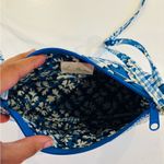 Vera Bradley Blue and White Floral Crossbody Bag Mint Condition H 5.3 * W 9.3 Photo 1