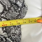 Altar'd State Altar’d State Womens Size XS Top Blouse Black White Snake Skin Photo 5