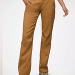 prAna Halle Pant Sz 12 Roll Up Tab Leg Low Rise Straight Leg Outdoor Collection Photo 4