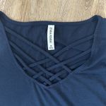 Zenana Outfitters Navy blue premium medium tshirt dress. With pockets Photo 1