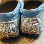 J. McLaughlin  Floral Blue and White Loafers Photo 4