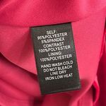 Lulus  Came To Dance Velvet Skater Dress Small Magenta Photo 4