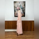 Nostalgic Vintage 1970s Kveta Sherman Oaks Swiss Dot Maxi Dress! Size 6 Photo 4