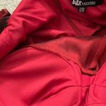 Jump  Apparel Red Black Evening Bodycon Mini Ruched Juniors Size 5/6 Dress #2.. Photo 7