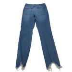 3x1 ‎ Jeans Womens 26 Blue Lewis Raw Hem Frayed Skinny High Rise Photo 2