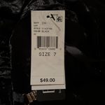 BCX  Juniors Black Velvet Sheath‎ Dress Belt Photo 2