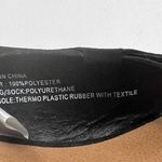 American Eagle Black Lace Up Pointed Toe Flats Size 6 Faux Suede Photo 10