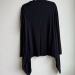 Beyond The Bump Beyond Yoga Black Open Front Waterfall Cardigan Size Medium Photo 7