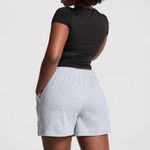 PINK - Victoria's Secret PINK VICTORIA’S SECRET Ivy Fleece Sweat Shorts High Rise Relaxed Fit Grey XL Photo 3