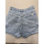 Riders Vintage Denim Cargo Shorts Womens 10 M Pockets High Waist Light Wash 90s Blue Photo 4